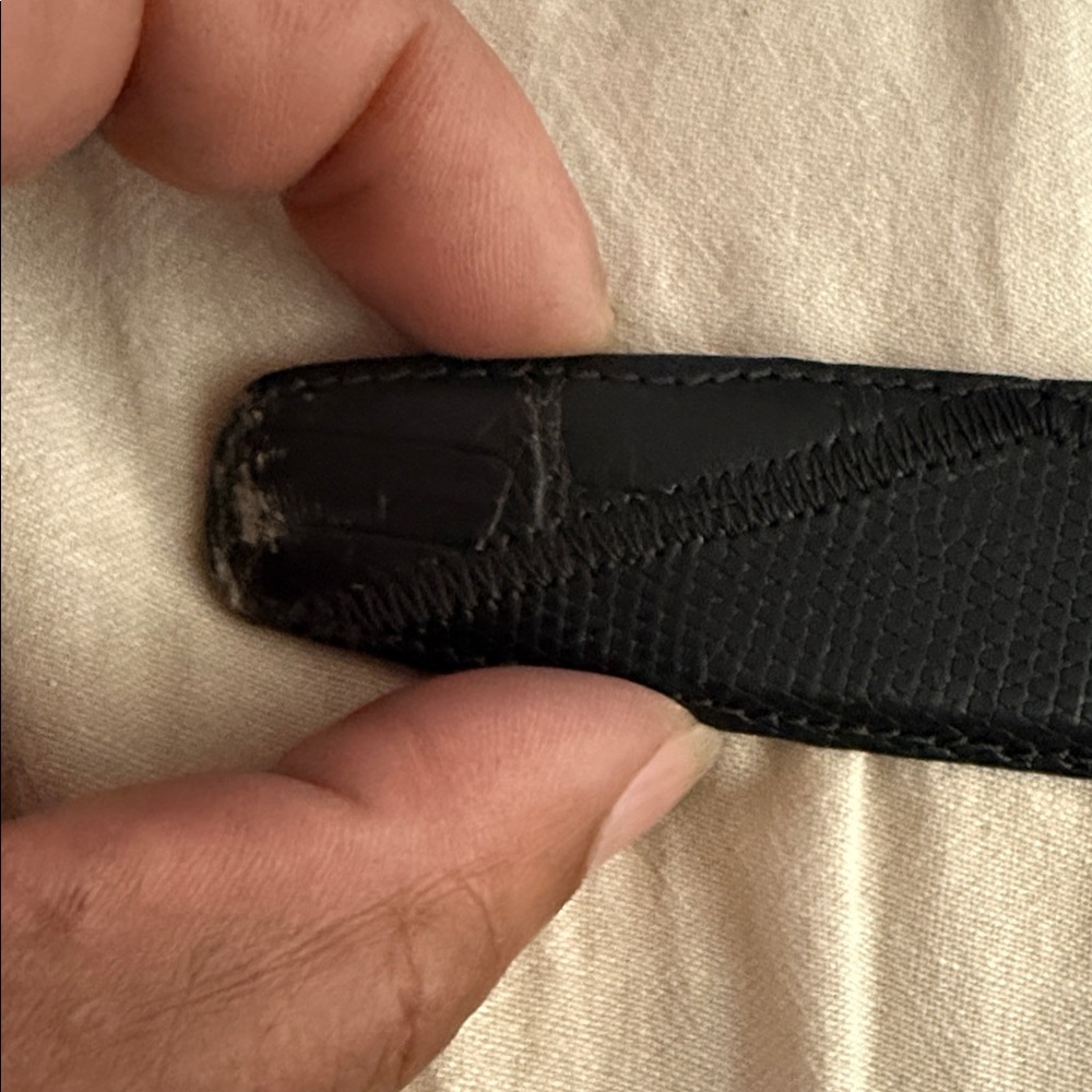 Genuine Crocodile 🐊 & Lizard 🦎 Leather Belt - Picture 5 of 16